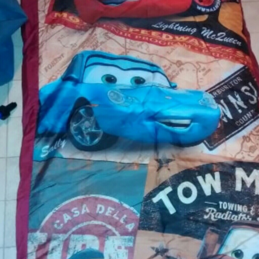 New Lightening McQueen bed in a bag with pump